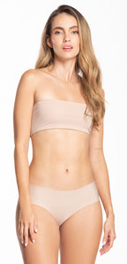 Set: Top Multiusos Sin Costuras + Panty Estilo Hipster Sin Costuras