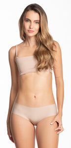 Set: Top Multiusos Sin Costuras + Panty Estilo Hipster Sin Costuras