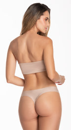 Set: Top Multiusos Sin Costuras + Comfy Panty Estilo Tanga Sin Costuras