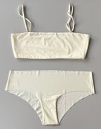 Set: Top Multiusos Sin Costuras + Panty Estilo Hipster Sin Costuras