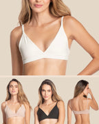 Top Estilo Bra Sin Costuras