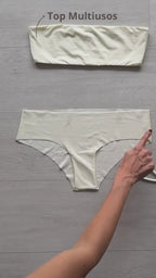 Set X 4 Panties Estilo Hipster Sin Costuras